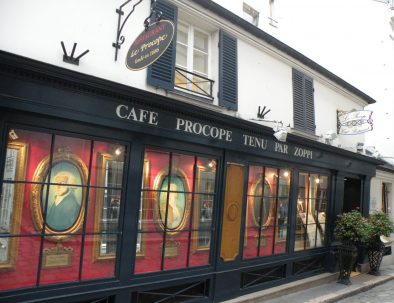 Inside the Procope, The Oldest Cafe in Paris?